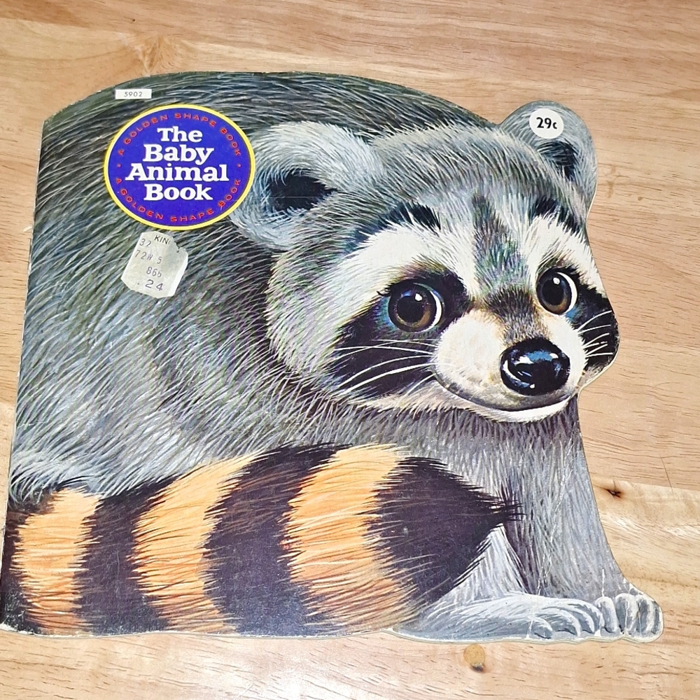 The Baby Animal Book Vintage 1971 Copyright Edition